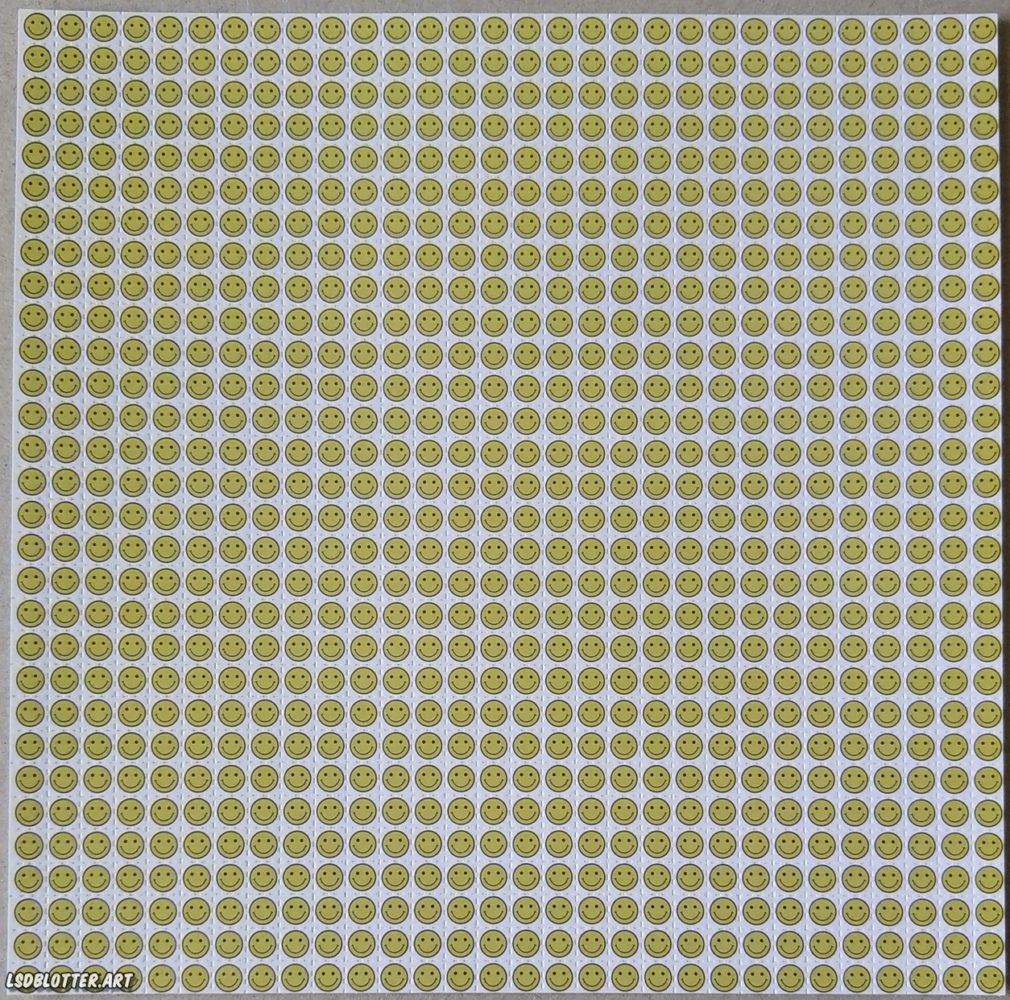 Smiley Botter Smileys in Blotter Art - LSD Blotter Art