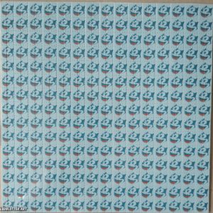Felix The Cat Blue Blotter Art reproduction by J. Blackburn