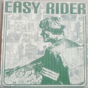 blotter art easy rider green by Lomax