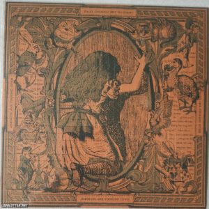 Blotter Art Alice Through the Looking Glass by Mark Mc Cloud Burnt Orange - Image 2
