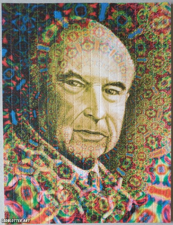 Blotter Art Albert Hofmann Celebration Yellow