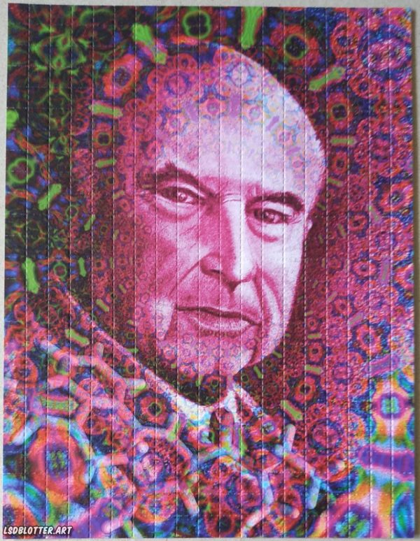 Blotter Art Albert Hofmann Celebration Pink