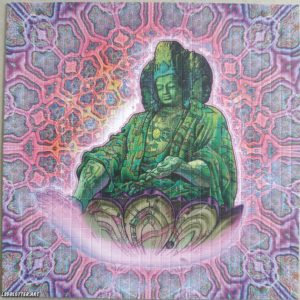 Blotter Art Maitreya by Luke Brown Original