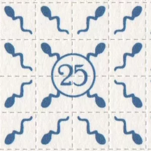 blotter art sperm-close-up