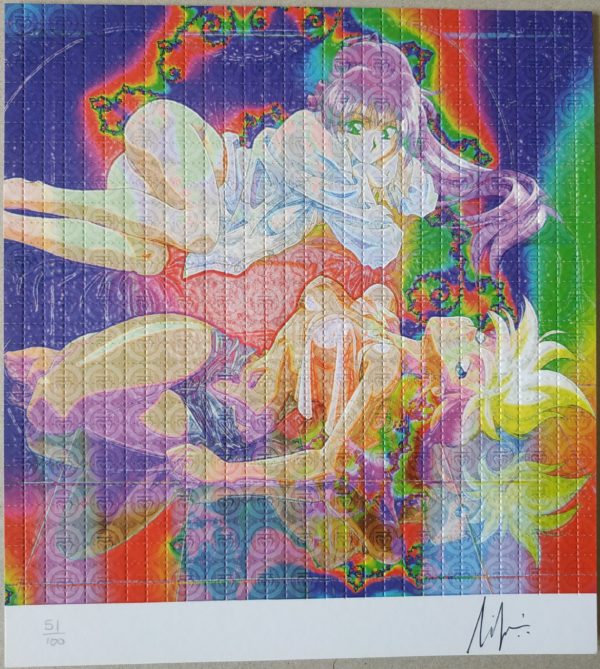 Blotter Art Lovely Angels by Lucifer