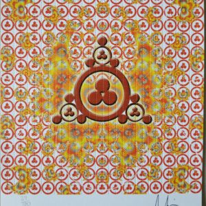 Original Blotter art Peace's by Lucifer