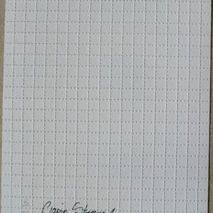 Alternative view of Blotter Art Reflecting the vocal chords of Gaïa First Edition by Ciaran Shaman Signed & Numbered /50 Ultra Rare
