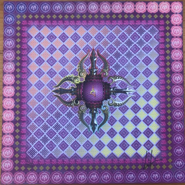 Blotter Art BAM by Lucifer Signed & Numbered /100