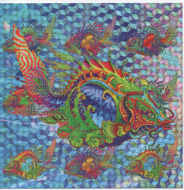 Blotter Art Koï Blue by Lucifer & Luke Brown