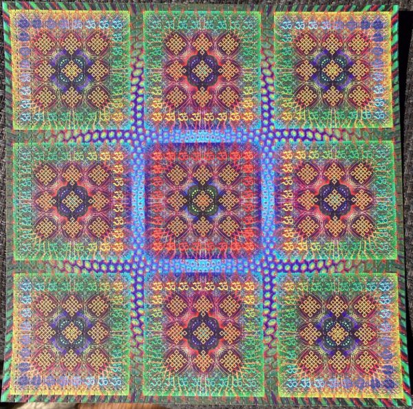 Blotter Art Tibetan Weave by Lucifer LE/100