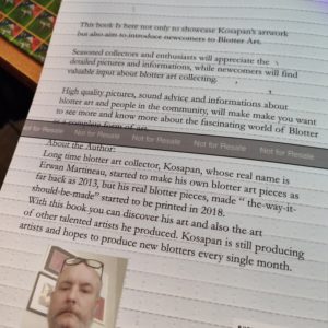 Blotter Art Book - The art of Blotter: I'ts all in the perforations By Kosapan - Image 3