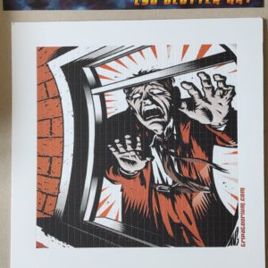 Alternative view of Blotter Art Tripatourium Panic Attack by BRUTE