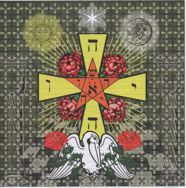 Blotter Art 18th REAA by Kosapan Double Sided LE/50